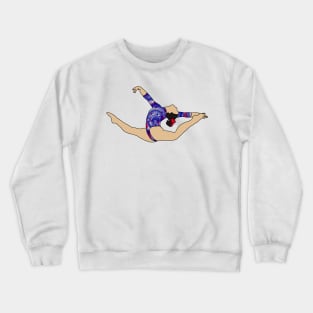 Maggie Nichols Gymnastics Drawing Crewneck Sweatshirt